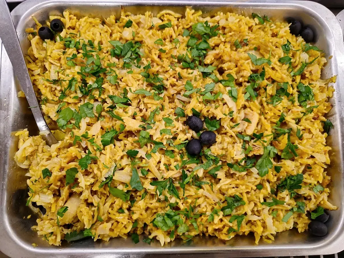 Morue à Brás (Bacalhau à Brás)